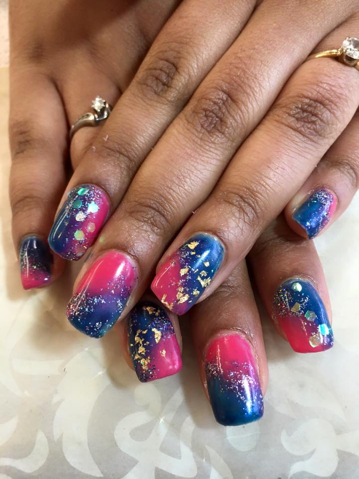 Galaxy nail